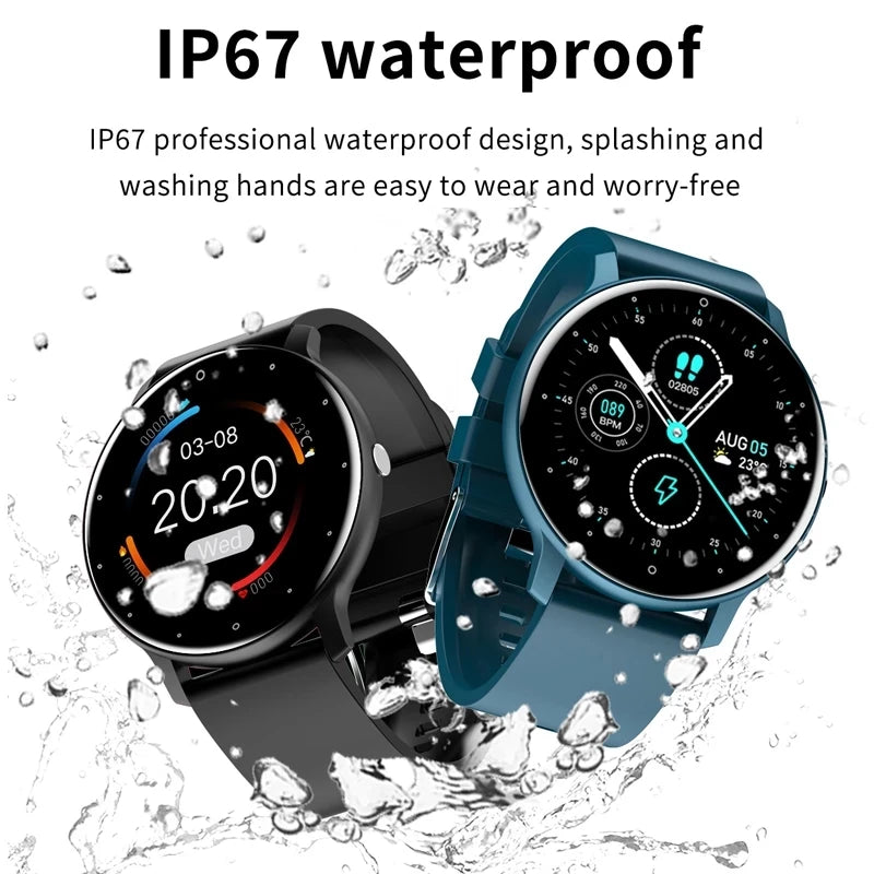 LIGE 2026 Smart Watch Women Men Ladies Gift Sport Fitness Men Watches Heart Rate Monitor Waterproof Smartwatch For Android IOS