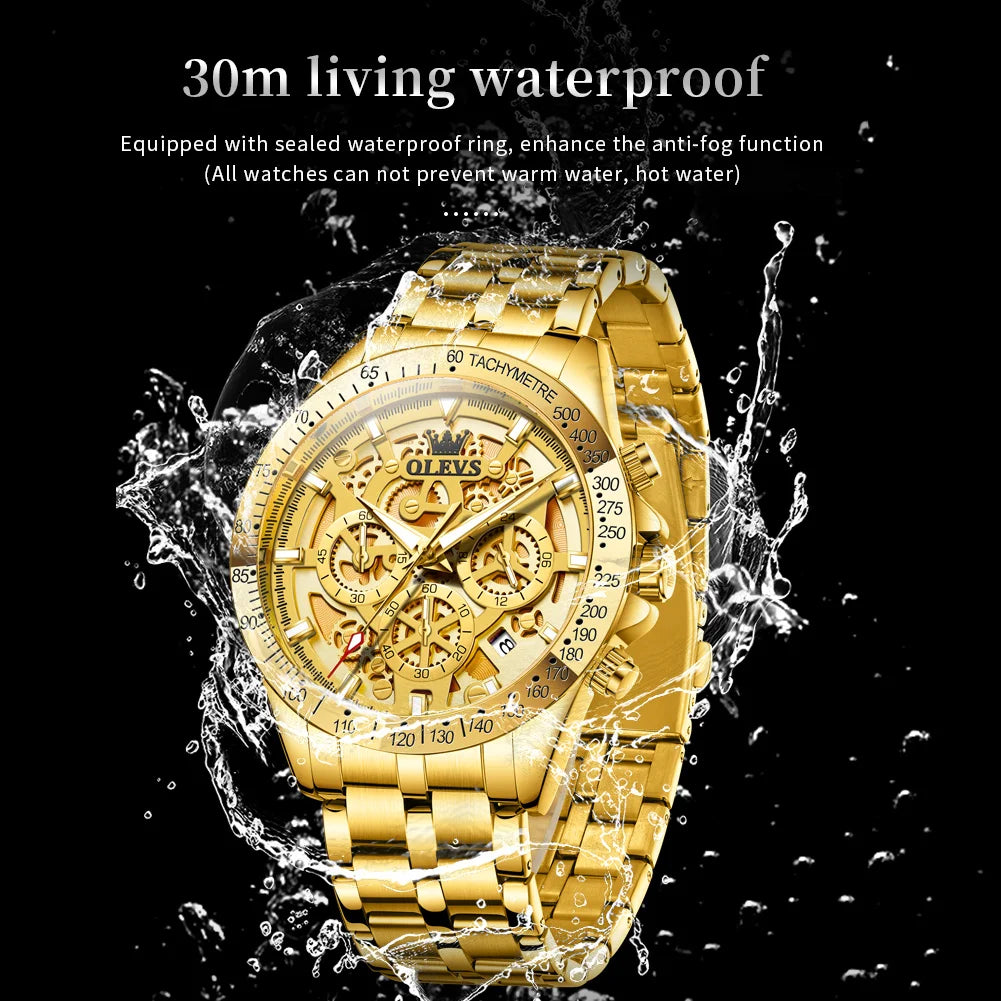 OLEVS 9913 luxury Quartz Watch