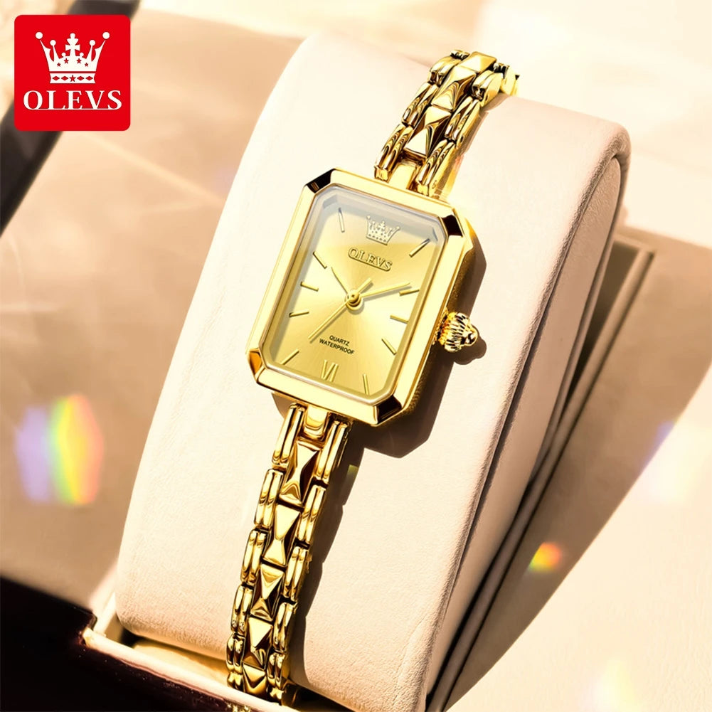 OLEVS Fashion Rectangle Women Watches