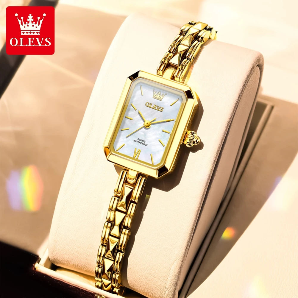 OLEVS Fashion Rectangle Women Watches