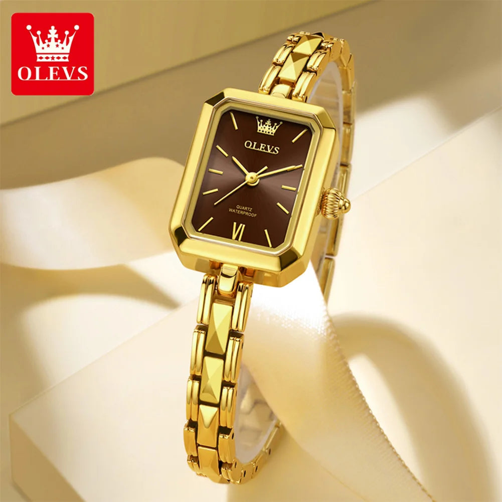 OLEVS Fashion Rectangle Women Watches