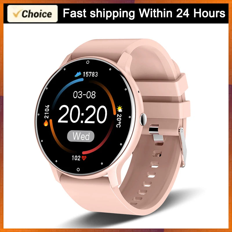 LIGE 2026 Smart Watch Women Men Ladies Gift Sport Fitness Men Watches Heart Rate Monitor Waterproof Smartwatch For Android IOS
