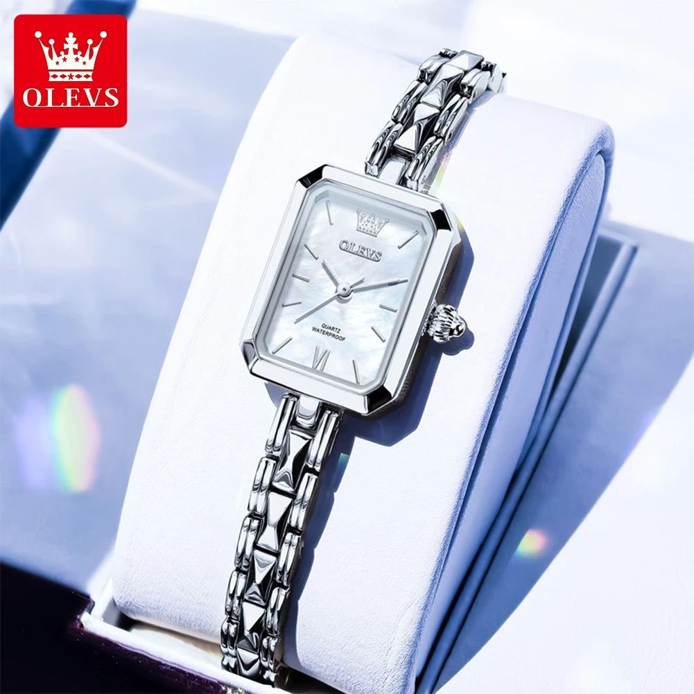 OLEVS Fashion Rectangle Women Watches