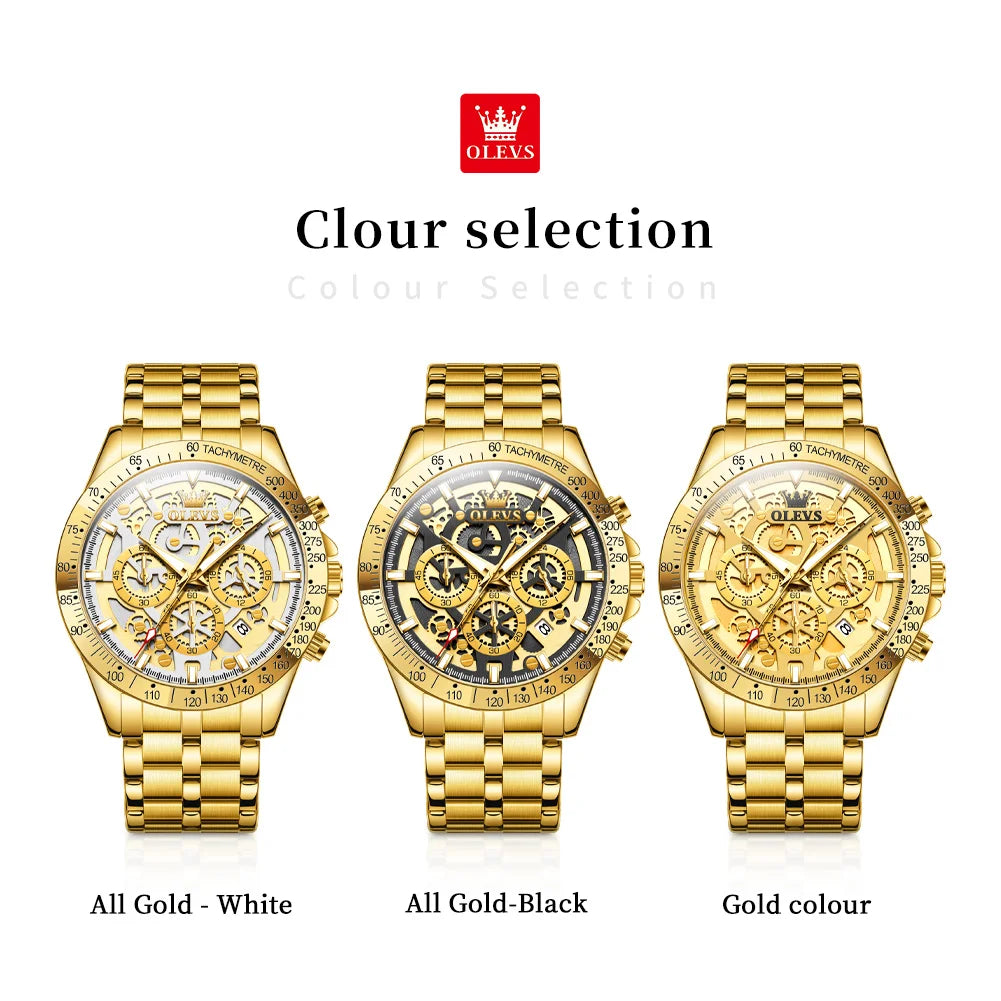 OLEVS 9913 luxury Quartz Watch