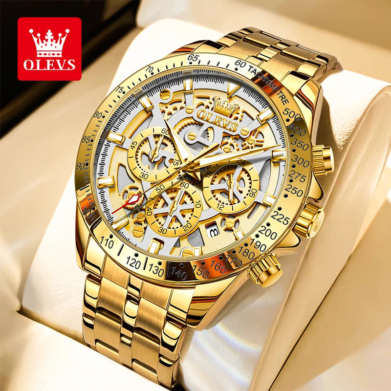 OLEVS 9913 luxury Quartz Watch