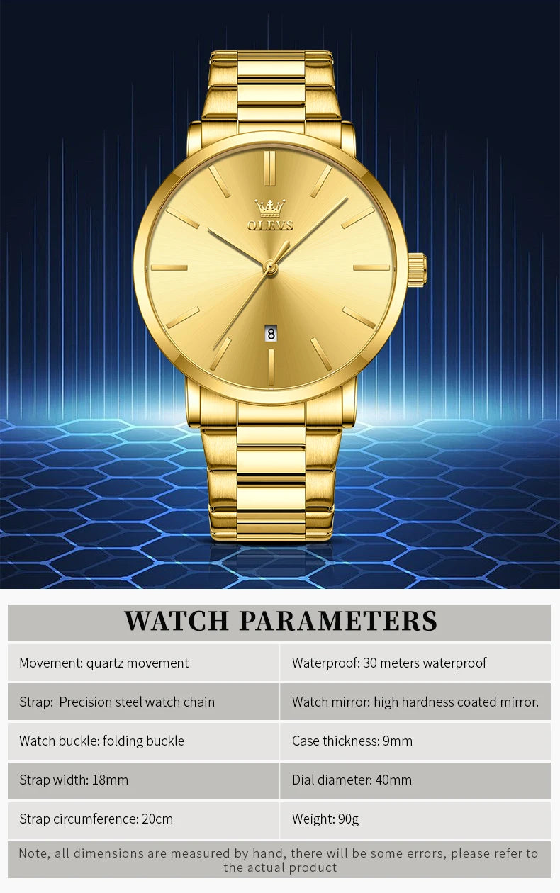 OLEVS business luxury men's watch