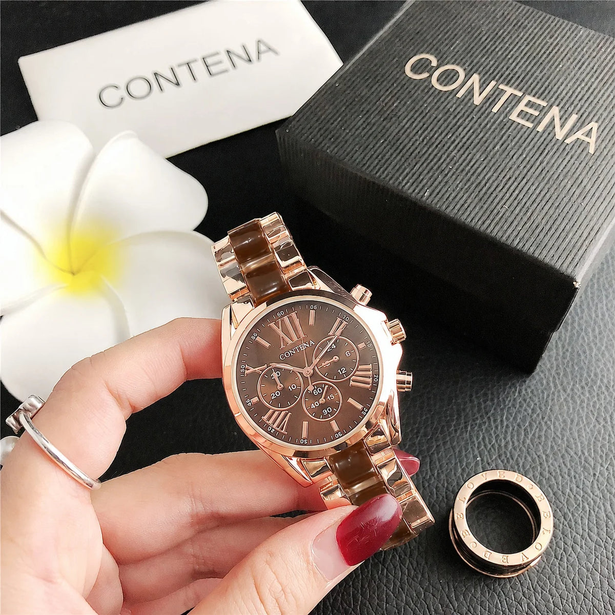 Contena Brand Luxury Women's Watch