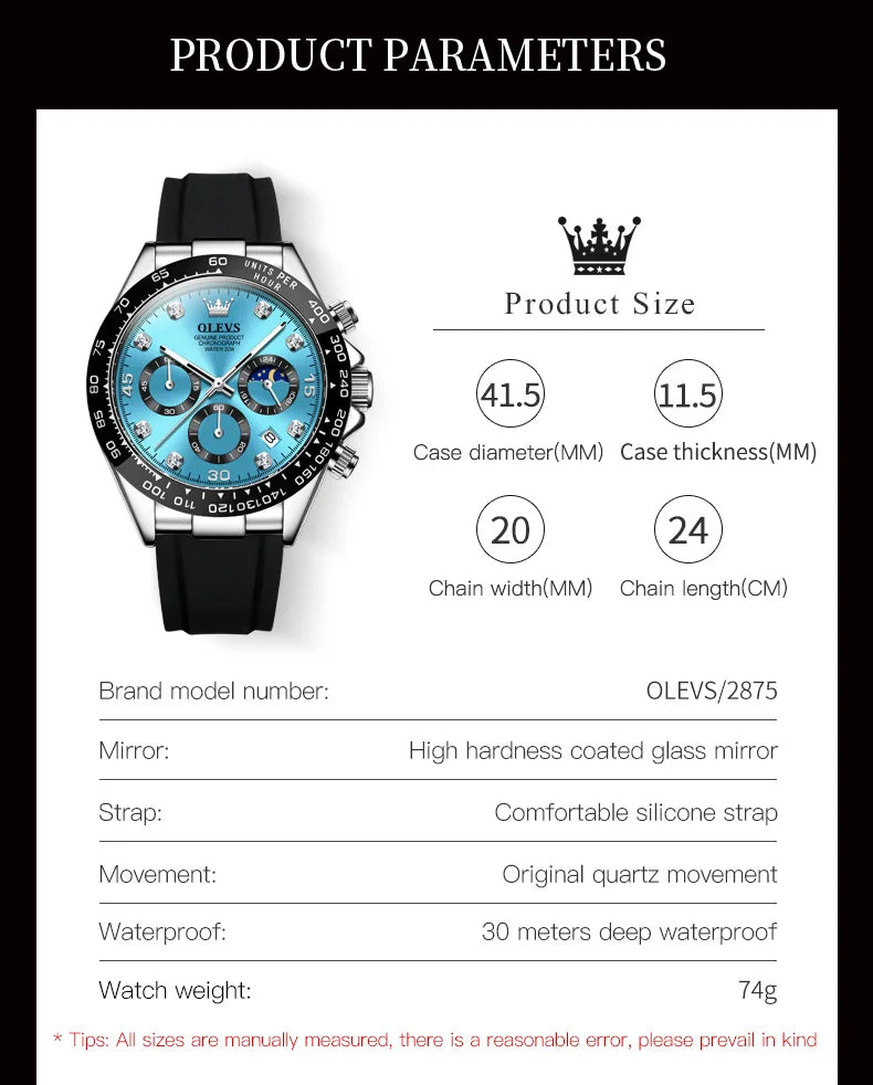 OLEVS 2875 Luxury sport watch