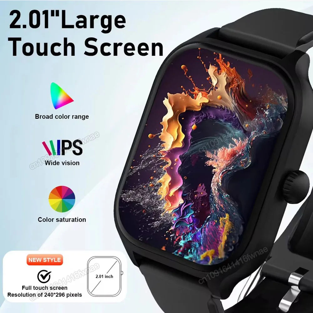 HD Display Smart Fitness''2.01 Watch