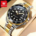 olevs luxury men's quartz waterproof eatch