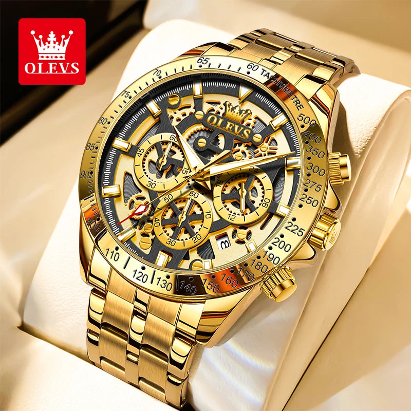 OLEVS 9913 luxury Quartz Watch